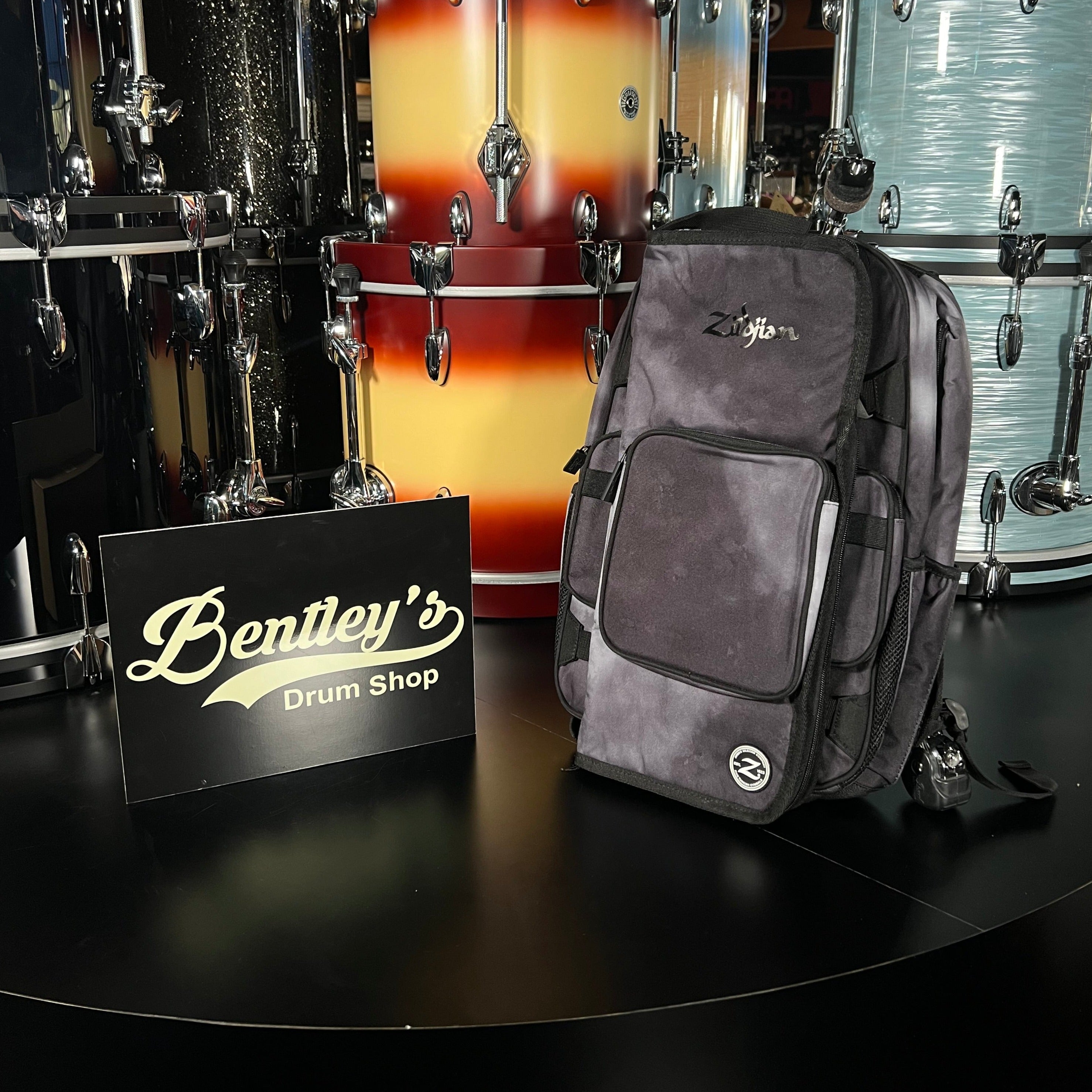 Sac à dos pour étudiant Zildjian en noir Raincloud